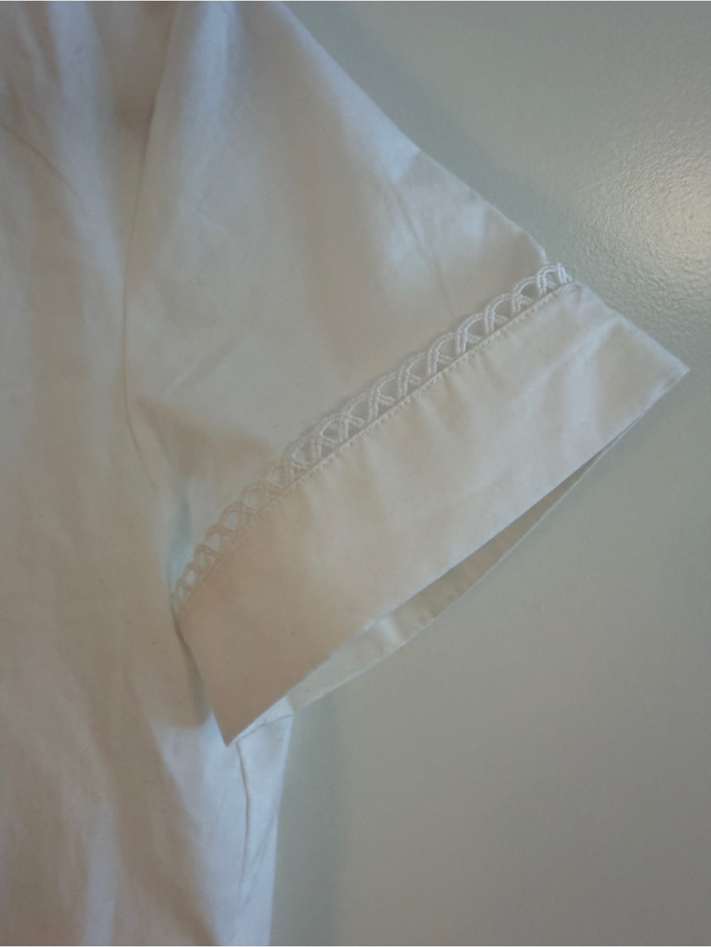 J.crew Gamine Scalloped Short sleeves shirt size 4 - Picture 8 of 8